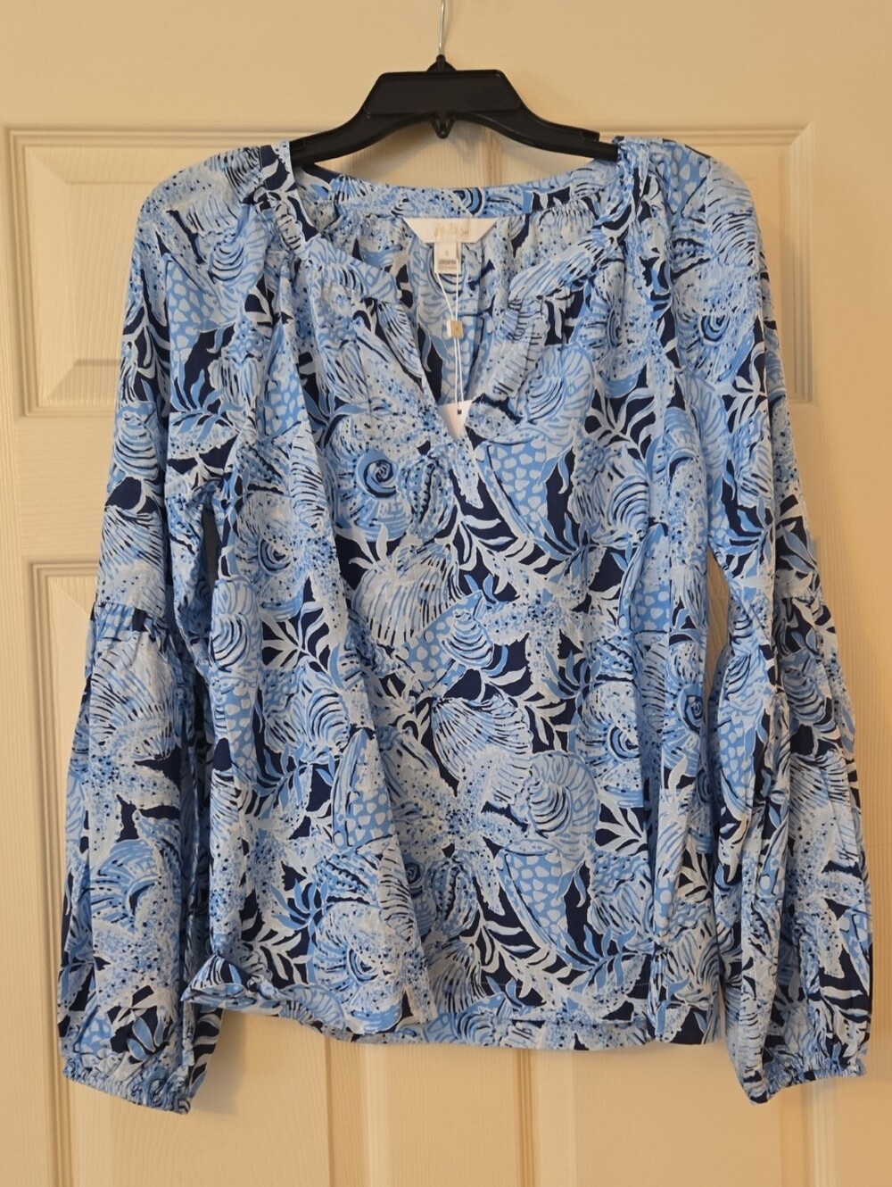 Lilly Pulitzer Coastal Constellation Tunic Top NWT